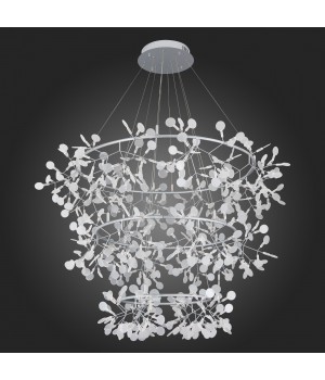 SL379.103.486 Люстра подвесная ST-Luce Серебристый/Белый LED 486*0,5W 3500K RAFINA-foto8