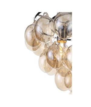 SL432.203.05 Светильник подвесной ST-Luce Хром/Коньячный E27 5*60W SOSPIRO-foto14