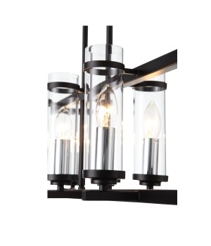 SL334.403.07 Люстра подвесная ST-Luce Черный, Никель/Прозрачный E14 7*60W BICHERO-foto12