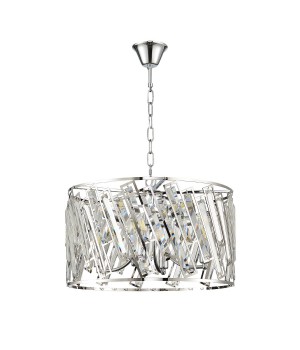 SL1103.113.08 Светильник подвесной ST-Luce Хром/Прозрачный,Хром E14 8*60W LETINA-foto2