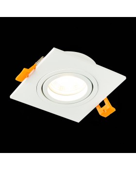 ST251.508.01 Св-к встр. Белый GU10 1*50W IP20 L92xW92xH27 220V Без ламп ST251-foto4