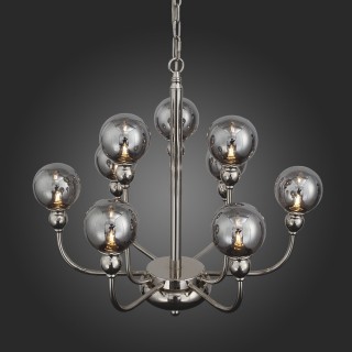 SL552.103.09 Люстра подвесная ST-Luce Никель/Дымчатый G9 9*5W FUNHI-foto6