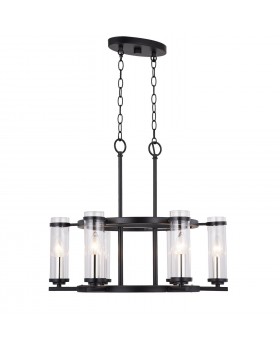 SL334.403.06 Люстра подвесная ST-Luce Черный, Никель/Прозрачный E14 6*60W BICHERO-foto11