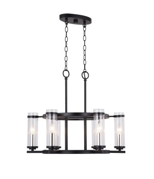 SL334.403.06 Люстра подвесная ST-Luce Черный, Никель/Прозрачный E14 6*60W BICHERO-foto11