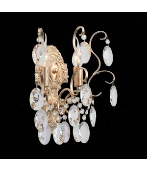 SL846.201.02 Бра ST-Luce Золотистый/Прозрачный E14 2*40W ORECCHINI-foto5