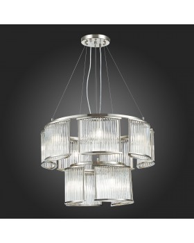 SL1627.103.11 Люстра подвесная ST-Luce Хром/Прозрачный E14 11*40W Velletri-foto5