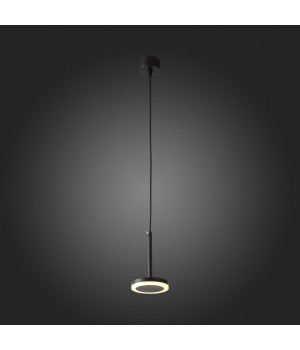 ST104.403.06 Светильник подвесной Черный LED 1*6W 3000K 468Lm Ra>80 120° D112xH184 170-240V CIAMELLA-foto7