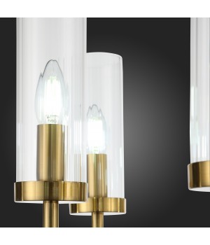 SL1159.303.07 Люстра подвесная ST-Luce Латунь/Латунь, Прозрачный E14 7*60W ACAZIO-foto12