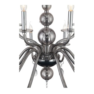 SL1113.403.15 Люстра подвесная ST-Luce Хром, Дымчатый, Прозрачный E14 15*40W SIEMA-foto12