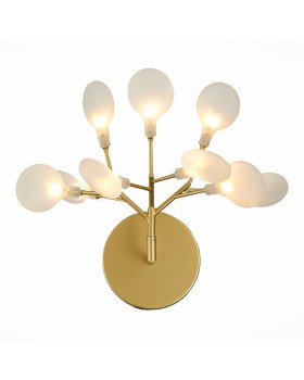 SL411.221.09 Бра ST-Luce Золотистый/Белый G4 9*1,5W RICCARDO-foto3