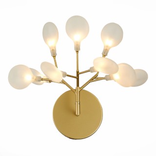 SL411.221.09 Бра ST-Luce Золотистый/Белый G4 9*1,5W RICCARDO-foto3