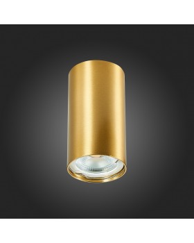 ST110.207.01 Светильник потолочный Золотистый GU10 1*50W IP20 D54xH100 220V Без ламп SIMPLUS-foto6