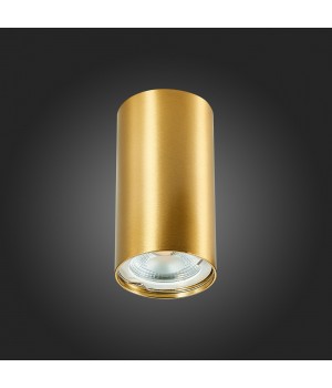 ST110.207.01 Светильник потолочный Золотистый GU10 1*50W IP20 D54xH100 220V Без ламп SIMPLUS-foto6