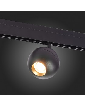 ST354.436.12 Магнитный трековый светильник Черный LED 1*12W 3000K 680Lm Ra>80 36° IP20 L120xW100xH195 48V BOLE-foto7