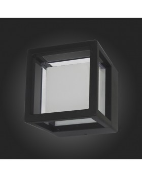 SL9504.401.01 Светильник уличный настенный ST-Luce Черный/Белый LED 1*5W 4000K ALCENO-foto3