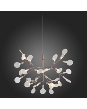 SL379.203.30 Люстра подвесная ST-Luce Медный/Белый LED 30*0,5W 3500K RAFINA-foto8