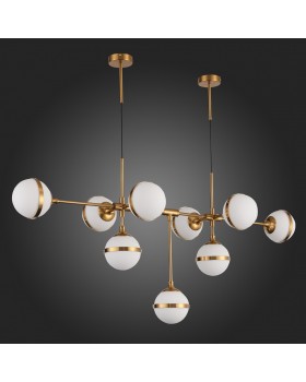 SL1157.303.09 Светильник подвесной ST-Luce Бронза/Белый E14 9*40W ARBE-foto6