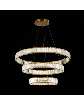 SL1622.303.03 Люстра подвесная ST-Luce Латунь/Прозрачный LED 1*122W 4000K TIVOLI-foto9