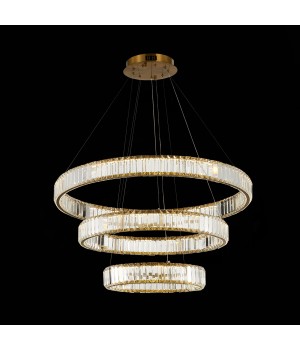 SL1622.303.03 Люстра подвесная ST-Luce Латунь/Прозрачный LED 1*122W 4000K TIVOLI-foto9