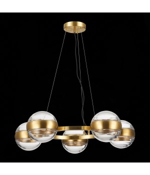 SL1156.303.05 Светильник подвесной ST-Luce Латунь/Прозрачный G9 5*5W BALA-foto5