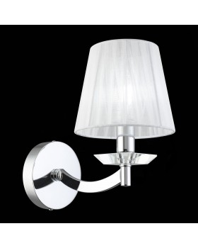 SL1756.101.01 Светильник настенный ST-Luce Хром/Светло-серый E14 1*40W BELLO-foto4