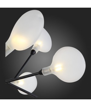 SL411.423.45 Люстра подвесная ST-Luce Черный/Белый G4 45*1,5W RICCARDO-foto9