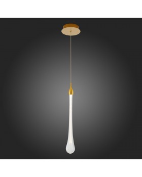 SL6103.203.01 Подвес ST-Luce Золотистый/Прозрачный LED 1*3W 4000K Faenza-foto4