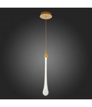 SL6103.203.01 Подвес ST-Luce Золотистый/Прозрачный LED 1*3W 4000K Faenza-foto4