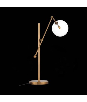 SL1205.304.01 Прикроватная лампа ST-Luce Латунь/Прозрачный G9 1*5W SANDRO-foto6