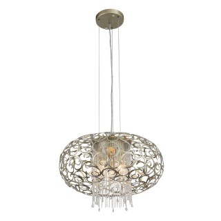 SL1101.203.05 Люстра подвесная ST-Luce Шампань/Шампань, Прозрачный E14 5*40W DOLCIMA-foto2