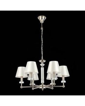 SL1755.153.06 Люстра подвесная ST-Luce Никель/Белый E14 6*40W VIORE-foto5