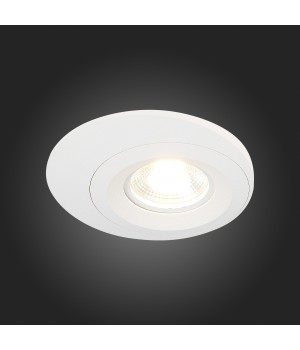 ST216.508.01 Св-к встр. Белый GU10 1*7W IP20 D100xH23 220V Без ламп ST216-foto5