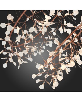 SL379.203.486 Люстра подвесная ST-Luce Медный/Белый LED 486*0,5W 3500K RAFINA-foto9