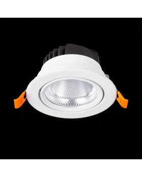 ST211.548.24.24 Св-к встр. Белый LED 1*24W 4000K 1 800Lm Ra80 24° IP20 D138xH88 220-240V MIRO-foto8