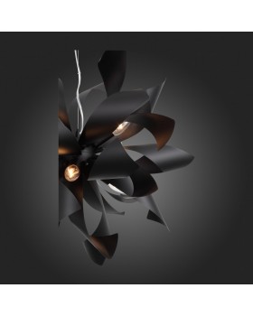 SL453.403.06E Люстра подвесная ST-Luce Черный/Черный E14 6*40W SPIRAGLIO-foto8