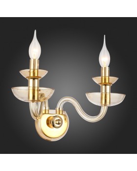 SL1758.201.02 Светильник настенный ST-Luce Золотистый, Шампань E14 2*40W CENELA-foto8