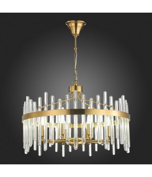 SL1167.303.08 Светильник подвесной ST-Luce Латунь/Латунь, Прозрачный E14 8*40W TELLURIO-foto5