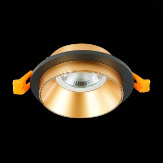 ST206.248.01 Св-к встр. Черный GU10 1*50W  IP20 D92xH38 220V Без ламп CHOMIA-foto5