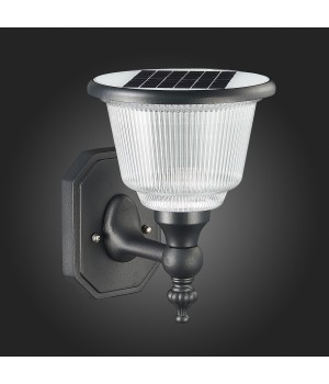 SL9502.401.01 Светильник уличный настенный ST-Luce Черный/Черный, Прозрачный LED 1*2W 3000-6000K SOLARIS-foto5