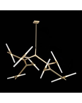 SL947.202.14 Люстра потолочная ST-Luce Золотистый/Белый G9 14*5W LACONICITA-foto8