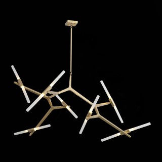 SL947.202.14 Люстра потолочная ST-Luce Золотистый/Белый G9 14*5W LACONICITA-foto8