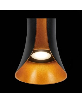 SL1584.401.01 Светильник уличный настенный ST-Luce Черный/Белый,Золотистый,Черный LED 1*12W 4000K COSETTO-foto6