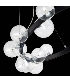 SL1165.403.15 Светильник подвесной ST-Luce Черный/Прозрачный G4 15*5W NECTON-foto6