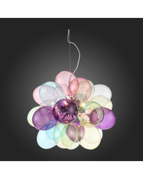 SL432.153.06 Светильник подвесной ST-Luce Хром/Разноцветный G9 6*5W SOSPIRO-foto6
