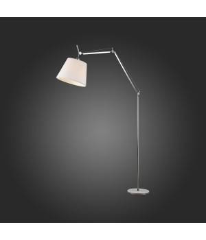 SL464.105.01 Торшер ST-Luce Хром/Белый E27 1*100W (из 2-х коробок) REDUZION-foto3