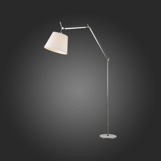 SL464.105.01 Торшер ST-Luce Хром/Белый E27 1*100W (из 2-х коробок) REDUZION-foto3