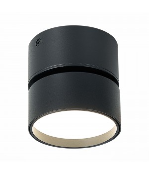 ST651.442.09 Светильник потолочный поворотный Черный LED 1*9W 4000K 720Lm Ra>90 120° IP20 D85xH87 170-240VV ST651-foto2