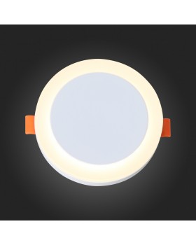 ST104.502.06 Светильник потолочный Белый LED 1*6W 3000K 468Lm Ra>80 120° IP20 D110xH20 170-240V CIAMELLA-foto7