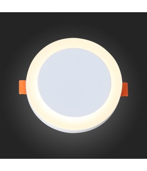 ST104.502.06 Светильник потолочный Белый LED 1*6W 3000K 468Lm Ra>80 120° IP20 D110xH20 170-240V CIAMELLA-foto7
