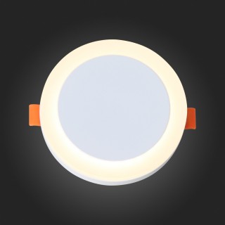 ST104.502.06 Светильник потолочный Белый LED 1*6W 3000K 468Lm Ra>80 120° IP20 D110xH20 170-240V CIAMELLA-foto7